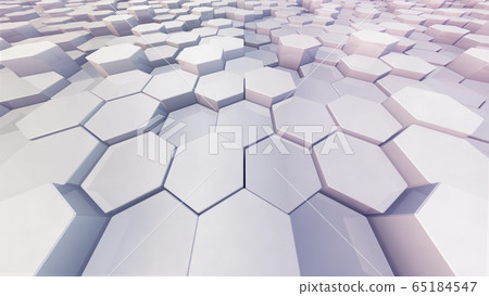 Simple background background hexagon hexagon pattern block design 3d illustration Simple background background hexagon hexagon pattern block design 3d illustration 65184547