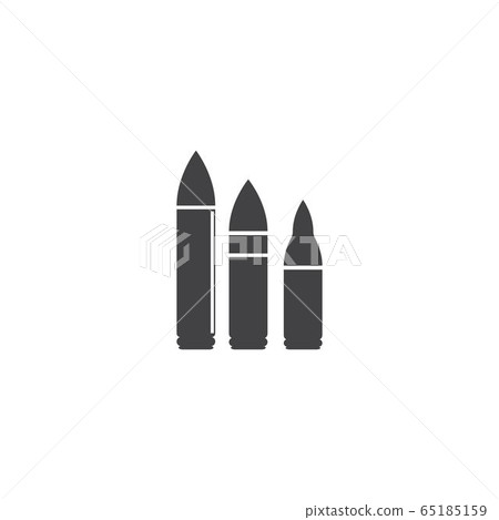 Gun Illustration Template vector icon Gun Illustration Template vector icon 65185159