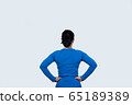 Rear view of a Determined confident woman. People 65189389