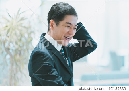 business shy businessman business shy businessman 65189883