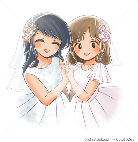 Lesbian Lady Illustration 1 65190265