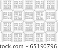 abstract background of many gray rectangles of 65190796