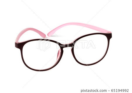 fashion glasses isolate on white background 65194992