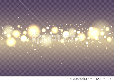 Bokeh lighsts. Vector glow. 65194997