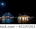 Night view of Kobe port 3 65197263