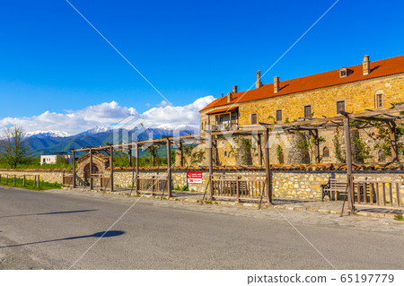 Alaverdi orthodox monastery in Kakhetia, Georgia Alaverdi orthodox monastery in Kakhetia, Georgia 65197779
