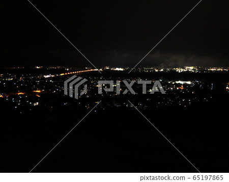 Night view of Shizuoka city 65197865