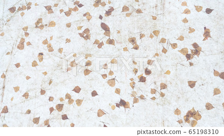 Autumn leaves on a white tent Autumn leaves on a white tent 65198310