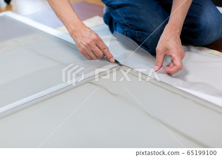 Refitting screen door DIY Refitting screen door DIY 65199100