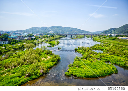 風景 河流 天空 65199560
