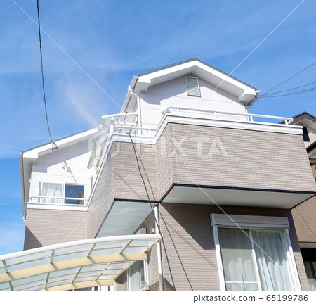 House exterior painting, balcony cleaning House exterior painting, balcony cleaning 65199786