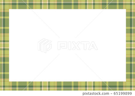 Vintage frame vector. Scottish border pattern Vintage frame vector. Scottish border pattern 65199899