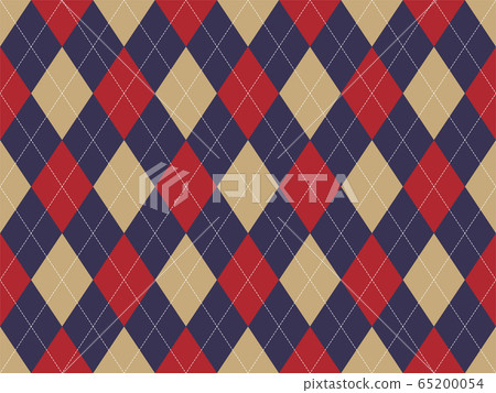 Argyle pattern seamless. Fabric texture 65200054
