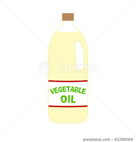 簡單的矢量圖的色拉油 65200569