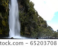 waterfall, new zealand, scape 65203708