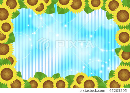 Sunflower frame Sunflower frame 65205295