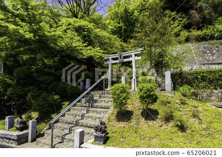 岡山縣美作市湯鄉溫泉神社天滿宮 65206021
