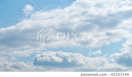 Blue sky and white clouds Blue sky and white clouds 65207249