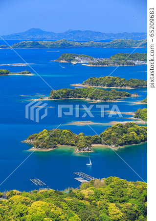 長崎_九十九島美景(石岳天文台) 長崎_九十九島美景(石岳天文台) 65209681
