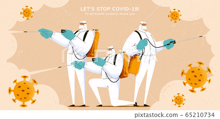 Thank you banner for medical worker Thank you banner for medical worker 65210734