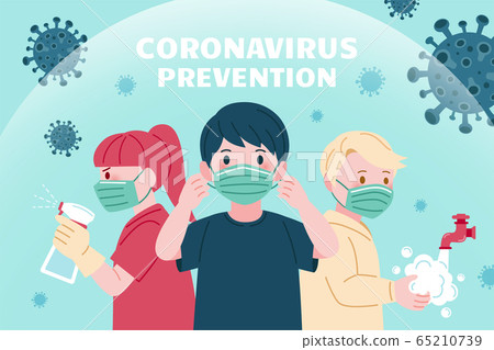 COVID-19 precaution design 65210739