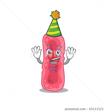cartoon character design concept of cute clown shigella sonnei 65211523