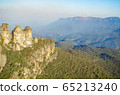 Australia Sydney Blue Mountain Three Sisters Fire 65213240