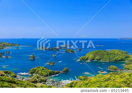 Nagasaki _ Kujukushima superb view (Ishidake observatory) Nagasaki _ Kujukushima superb view (Ishidake observatory) 65213695