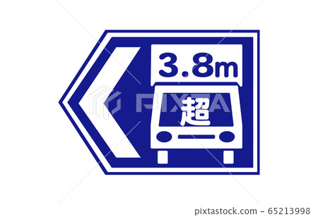 引導標誌高度限制放寬指定道路 引導標誌高度限制放寬指定道路 65213998