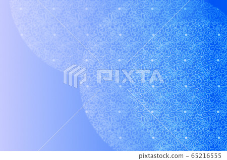 Japanese style flower illustration - Stock Illustration [65216555] - PIXTA