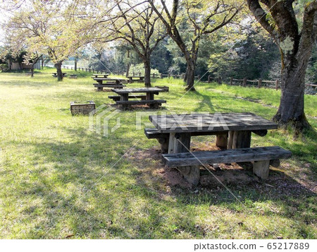 露營地公園桌椅 65217889