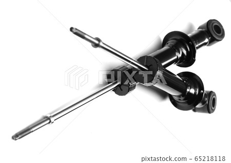 shock absorbers on a white background 65218118