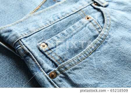 Classic jeans textured background, close up Classic jeans textured background, close up 65218509