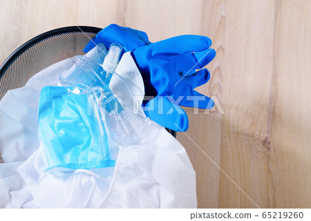 Medical protective clothing masks glasses hand Medical protective clothing masks glasses hand 65219260