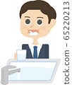 Corona infection control gargling male 65220213