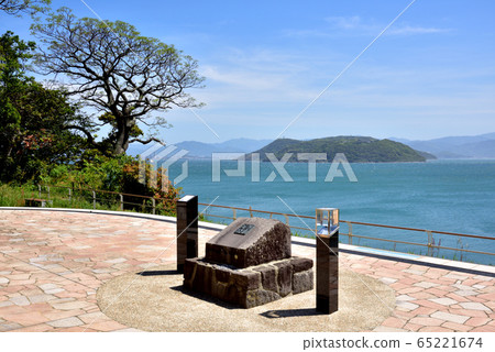 紀寧公園,志賀島,福岡市,浪漫浪漫,博多灣,可從紀寧公園俯瞰望之島 紀寧公園,志賀島,福岡市,浪漫浪漫,博多灣,可從紀寧公園俯瞰望之島 65221674