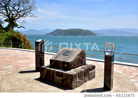 紀寧公園,志賀島,福岡市,浪漫浪漫,博多灣,可從紀寧公園俯瞰望之島 紀寧公園,志賀島,福岡市,浪漫浪漫,博多灣,可從紀寧公園俯瞰望之島 65221675