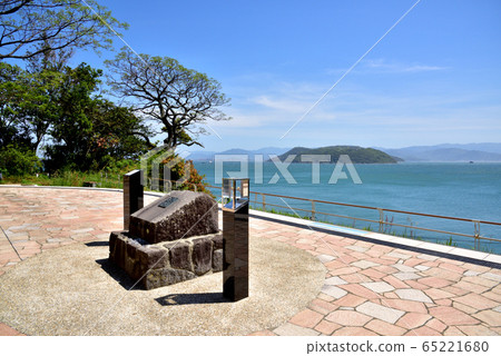 紀寧公園，志賀島，福岡市，浪漫浪漫，博多灣，可從紀寧公園俯瞰望之島 65221680