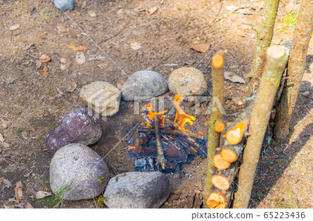 Bushcraft材料篝火晚會 65223436