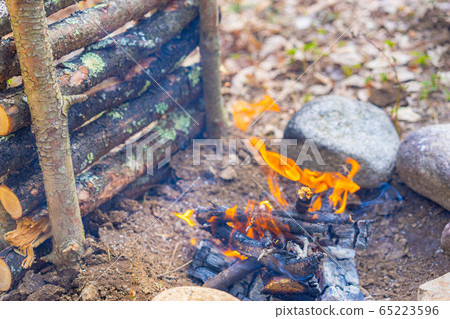 Bushcraft材料篝火晚會 65223596