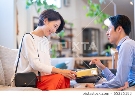 Shopping furniture store interior 65225193