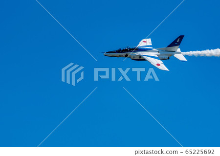 Blue sky and blue impulse Matsushima base 65225692