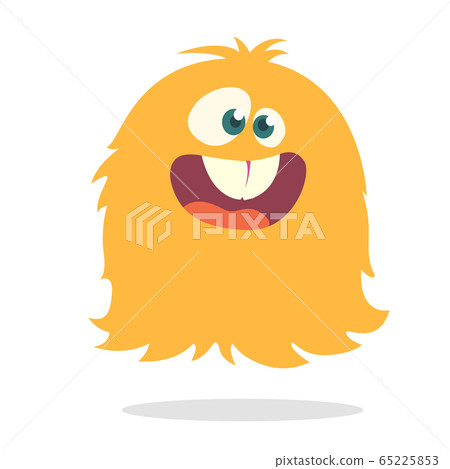 Cute cartoon monster. Vector illustration. Halloween design Cute cartoon monster. Vector illustration. Halloween design 65225853