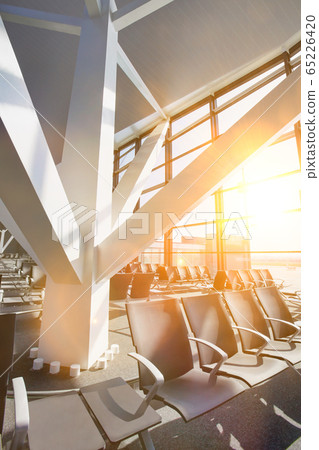 Photo of empty boarding gate in airport 65226420