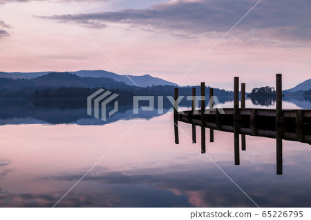 Purple hues over Derwent Water Purple hues over Derwent Water 65226795