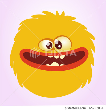 Funny cartoon monster. Vector illustration Funny cartoon monster. Vector illustration 65227031