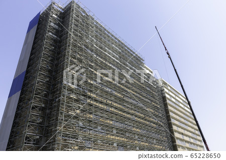 Okayama City, Okayama Prefecture, a housing complex near completion 65228650