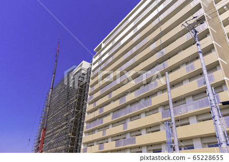 岡山縣岡山市的住宅區即將完工 岡山縣岡山市的住宅區即將完工 65228655