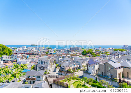 [Kanagawa] Cityscape of Yokosuka 65230421