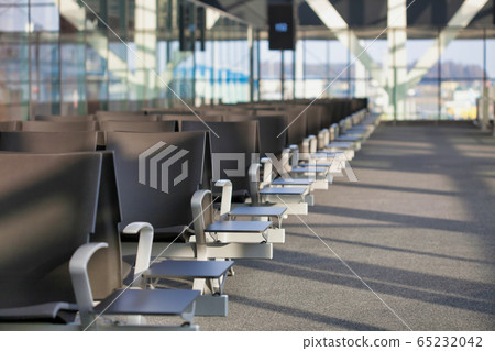 Photo of empty boarding gate in airport Photo of empty boarding gate in airport 65232042